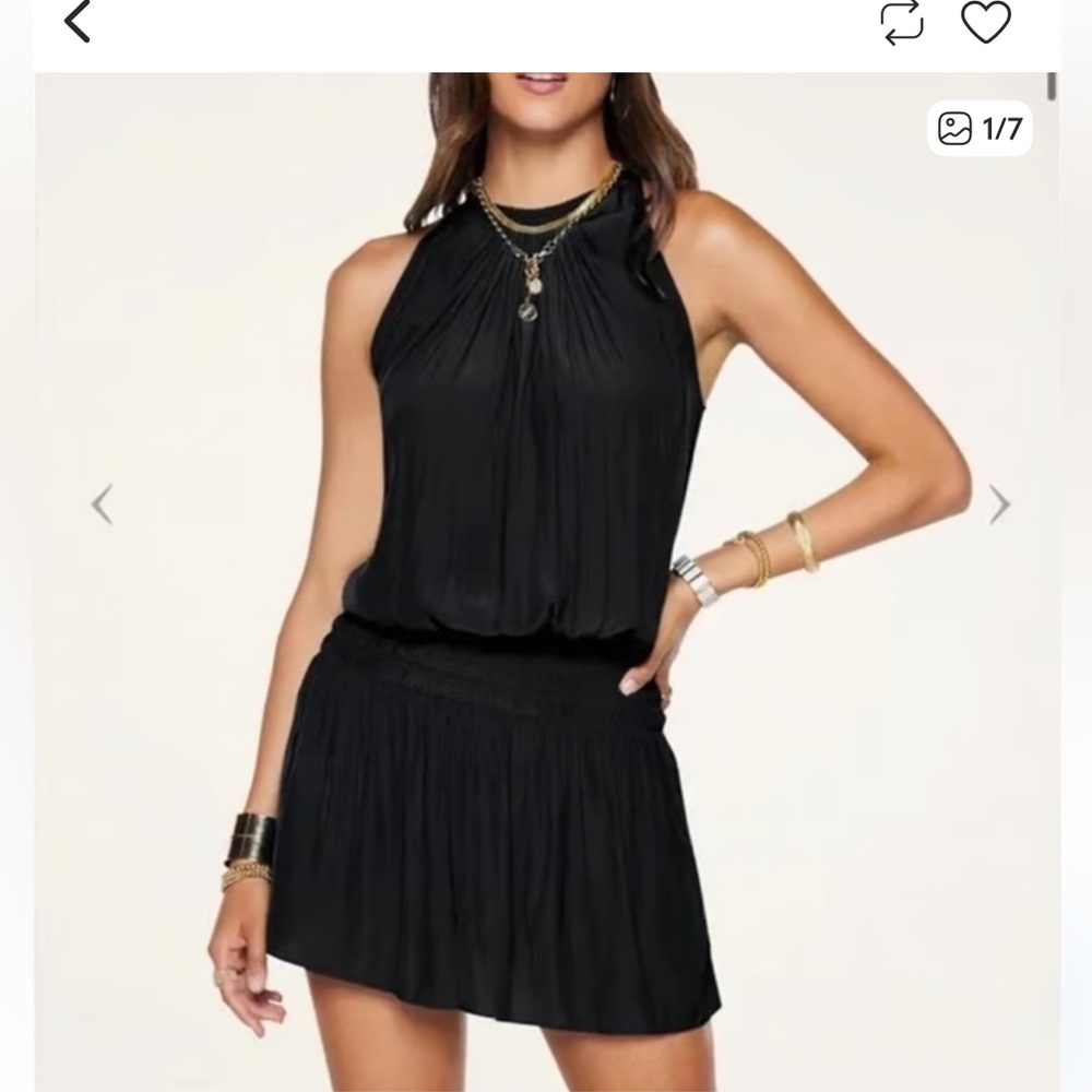 Ramy Brook Paris sleeveless halter mini
Dress - 
Size m